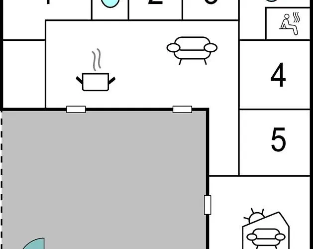 Stunning In With Sauna Сasa de vacaciones Haderslev